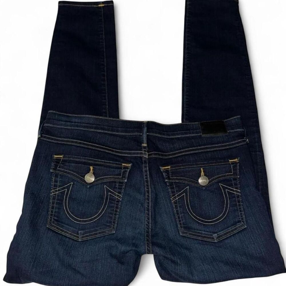 True-religion Women's Navy and Blue Jeans